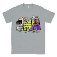Heather Grey cma mardi gras certified medical assistant Classic Tee - CowGirlArtShop