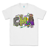 White cma mardi gras certified medical assistant Classic Tee - CowGirlArtShop