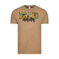 Vintage Coffee Inked Mama Vintage Tee - CowCowDesign