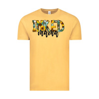 Vintage Mustard Inked Mama Vintage Tee - CowCowDesign