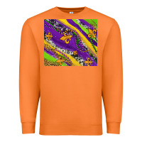 Carrot mardi gras fleur delis leopard and cowhide Premium Sweatshirt - AdoDesignShop