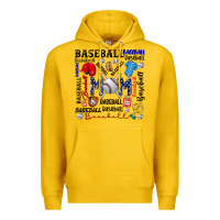 Lemon baseball mom Premium Hoodie - CowhideDigitalArt