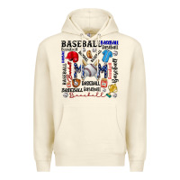 Sandshell baseball mom Premium Hoodie - CowhideDigitalArt
