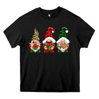 Black Christmas gnomes Heavy Core Tee - NancyCooperArtShop