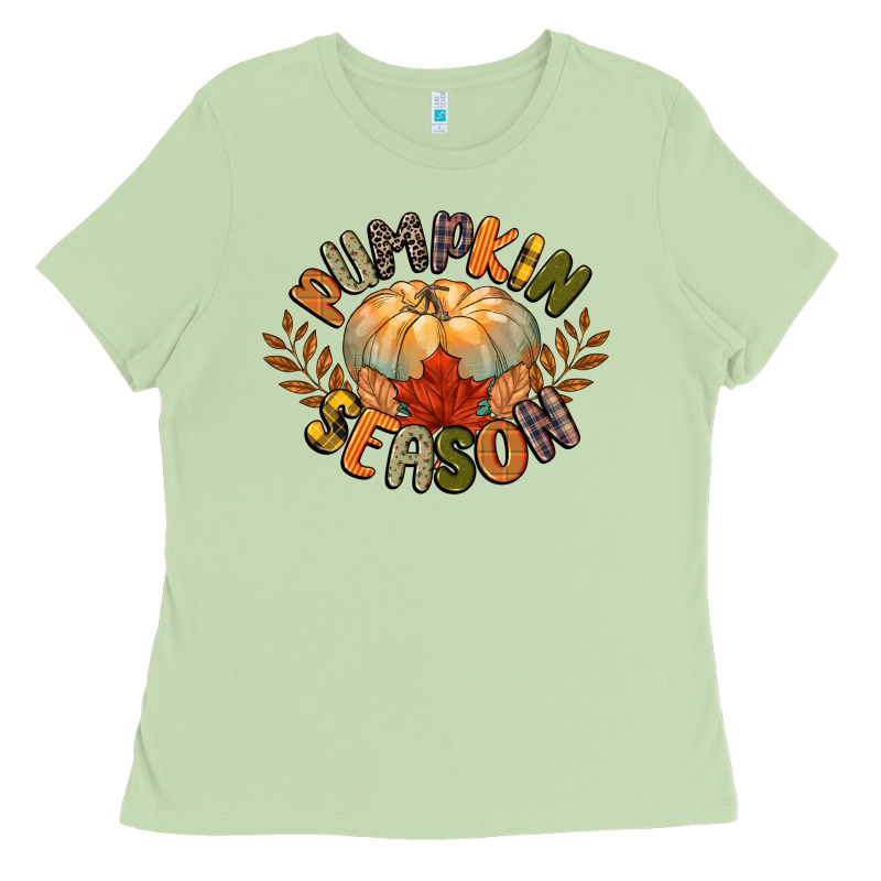 Pumpkin Season Ladies Tee by CowGirlArtShop | Teevron