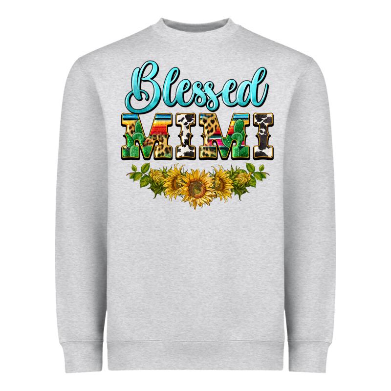 Blessed Mimi Heavyweight Sweatshirt by BarkalooDesign | Teevron