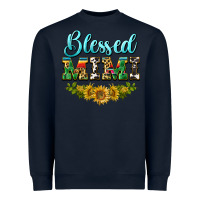 Navy blessed mimi Heavyweight Sweatshirt - BarkalooDesign