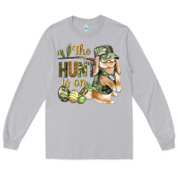 Moon Dust The Hunt Is On Long Sleeve Tee - BundleAndBundleShop