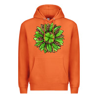 Carrot lucky leopard st patricks sunflower Premium Hoodie - Jasminsmagicworld