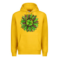 Lemon lucky leopard st patricks sunflower Premium Hoodie - Jasminsmagicworld