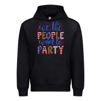 Black we the people want to party Urban Hoodie - JahusDesignShop