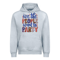 Heather Grey we the people want to party Urban Hoodie - JahusDesignShop