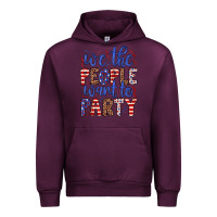 Mauve Wine we the people want to party Urban Hoodie - JahusDesignShop