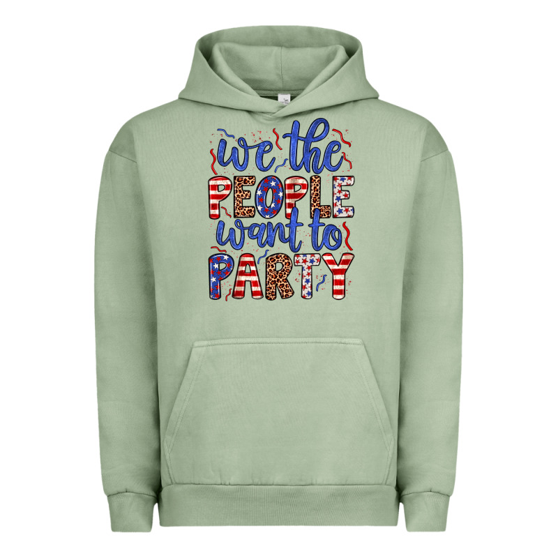 We The People Want To Party Urban Hoodie by JahusDesignShop | Teevron