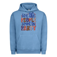 Pigment Pebble Blue we the people want to party Urban Hoodie - JahusDesignShop
