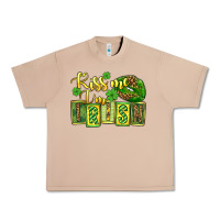 Burro St. Patrick's Kiss me i am irish Urban Heavy Tee - OliviaCreatesArt