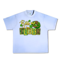 Grape Ice St. Patrick's Kiss me i am irish Urban Heavy Tee - OliviaCreatesArt