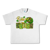 Lunar Rock St. Patrick's Kiss me i am irish Urban Heavy Tee - OliviaCreatesArt