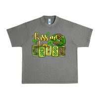 Tornado St. Patrick's Kiss me i am irish Urban Heavy Tee - OliviaCreatesArt