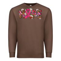 Chestnut hope and cancer ribbon Premium Sweatshirt - AdoDesignShop