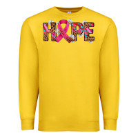 Lemon hope and cancer ribbon Premium Sweatshirt - AdoDesignShop