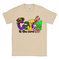 Mushroom cajun to the core mardi gras Classic Tee - CowGirlArtShop