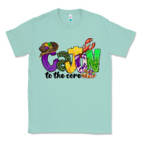 Seafoam cajun to the core mardi gras Classic Tee - CowGirlArtShop