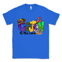 True Royal cajun to the core mardi gras Classic Tee - CowGirlArtShop