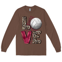 Chestnut love volleyball Long Sleeve Tee - FaDigitalArtStudio