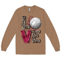 Toasted Coconut love volleyball Long Sleeve Tee - FaDigitalArtStudio