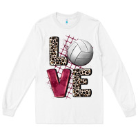 White love volleyball Long Sleeve Tee - FaDigitalArtStudio
