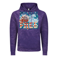 Cloud Purple Born to be free Vintage Hoodie - FaDigitalArtStudio
