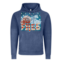 Vintage Denim Born to be free Vintage Hoodie - FaDigitalArtStudio
