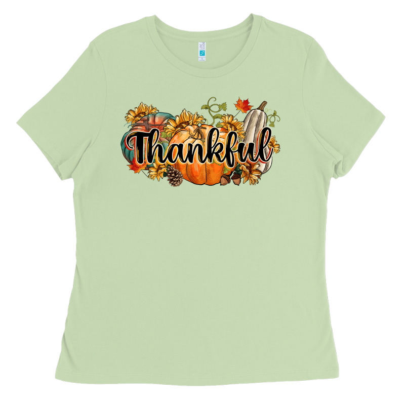 Thankful Ladies Tee by CowGirlArtShop | Teevron