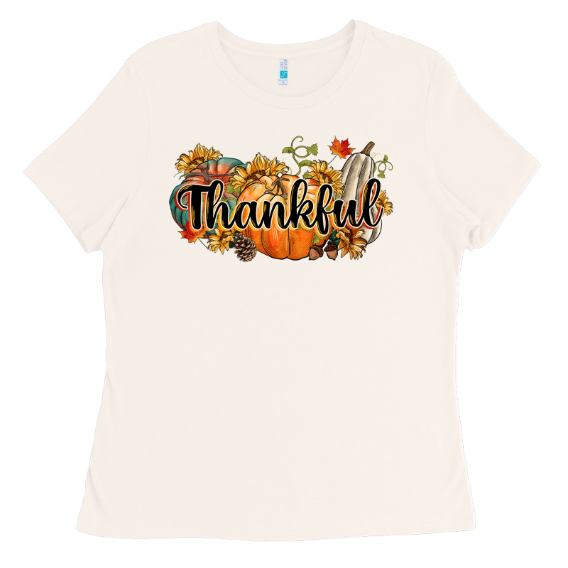 Thankful Ladies Tee by CowGirlArtShop | Teevron