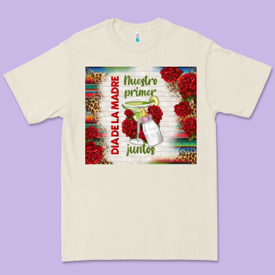 Nuestro Primer Dia De La Madre Juntos Premium Tee Designed By Tumblerdesignbyshophia
