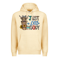Pina Colada just a latte moody Premium Hoodie - CowhideDigitalArt