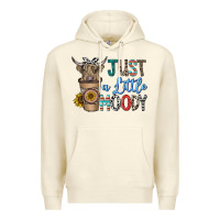 Sandshell just a latte moody Premium Hoodie - CowhideDigitalArt