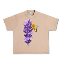 Burro honey bee with lavender fa element Urban Heavy Tee - FaDigitalArtStudio