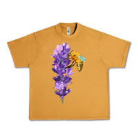 Peanut Butter honey bee with lavender fa element Urban Heavy Tee - FaDigitalArtStudio