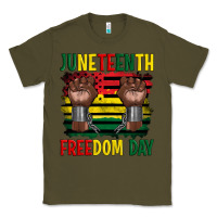 Army Green juneteenth freedom day Classic Tee - Artiststas