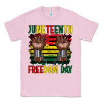 Bubblegum Pink juneteenth freedom day Classic Tee - Artiststas