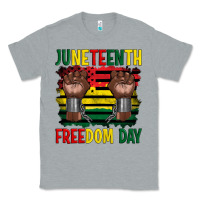 Heather Grey juneteenth freedom day Classic Tee - Artiststas