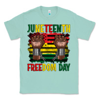 Seafoam juneteenth freedom day Classic Tee - Artiststas