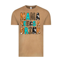 Vintage Camel Mama Needs a Drink Vintage Tee - CowCowDesign
