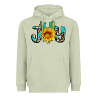 Matcha joy with sunflower and cactus ado Heavyweight Hoodie - AdoDesignShop