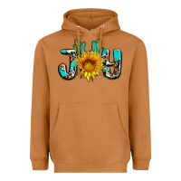 Meerkat joy with sunflower and cactus ado Heavyweight Hoodie - AdoDesignShop