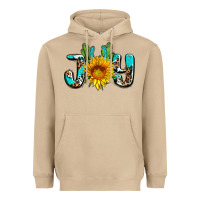 Mushroom joy with sunflower and cactus ado Heavyweight Hoodie - AdoDesignShop