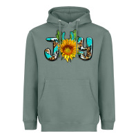 Sage joy with sunflower and cactus ado Heavyweight Hoodie - AdoDesignShop