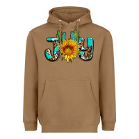 Toasted Coconut joy with sunflower and cactus ado Heavyweight Hoodie - AdoDesignShop